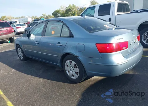 2009 Hyundai Sonata Gls из США, поврежденный, VIN 5NPET46C49H438123